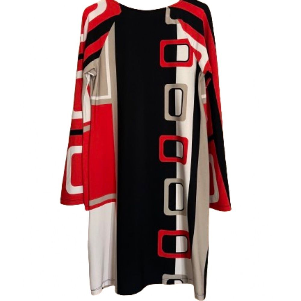 Msk Women’s Vibrant Multi Rectangular Shape Print… - image 6